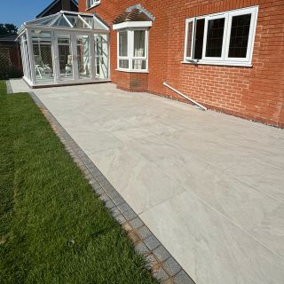 Milena Italian Porcelain Slate White 1200 x 600 x 20mm