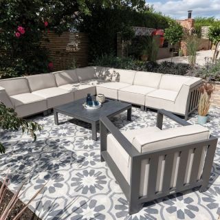 Pavestone Mosaic Porcelain Paving Grey 600 x 600 x 20mm