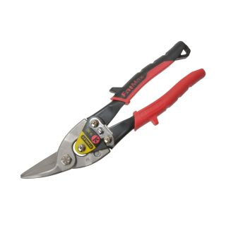 Stanley 250mm Red Aviation Snips Left Cut