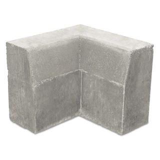 125 x 255mm Half Battered Internal Angle