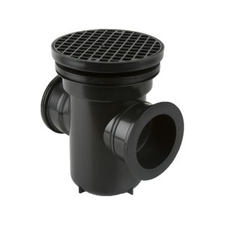 Brett Martin Underground Back Inlet Roddable Gully 90° Outlet Round Grid