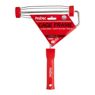 Rodo 9 x 1.75 Prodec Push Fit Plastic Handle Cage Frame
