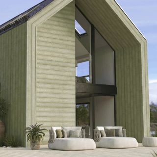 Millboard 18 x 200mm 3.6m Envello Shadow Line+ Cladding Board Sage Green