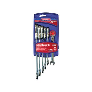 Faithfull Flex Head Ratchet Combination Spanner Set 6 Piece