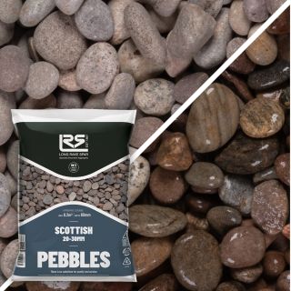 Long Rake Spar 20kg 20 - 30mm Scottish Pebbles