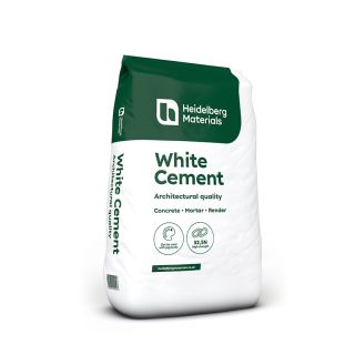 Heidelberg Materials 25kg White Cement