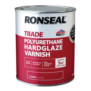 Ronseal Trade 750ml Hardglaze Varnish