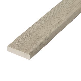 Millboard 32 x 50mm 2.4m Flexible Bullnose Edging Limed Oak