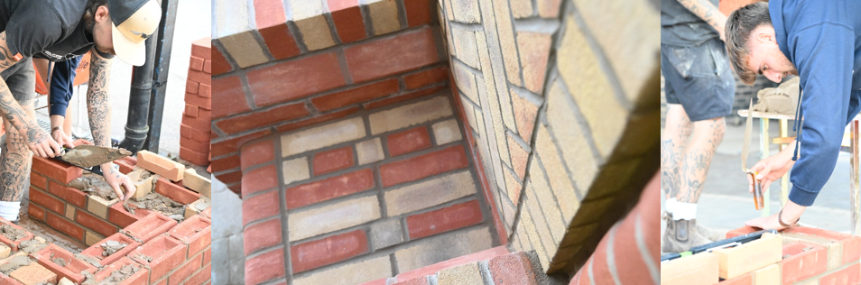 The Brick Throne Construction at EH Smith Shirley The Brick Throne Construction at EH Smith Shirley