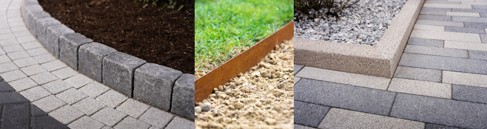 EH Smith Garden edging options - brick, steel and block EH Smith Garden edging options - brick, steel and block