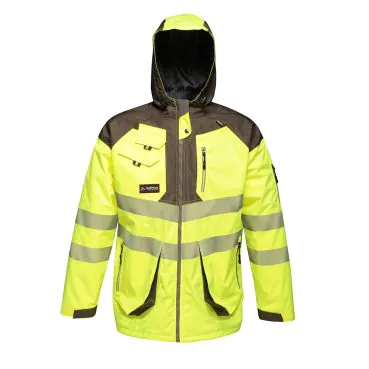 Regatta Hi Vis TT Parka Jacket Yellow