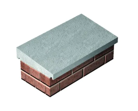 Supreme 165 x 610mm Concrete Splayed Once Weathered Coping